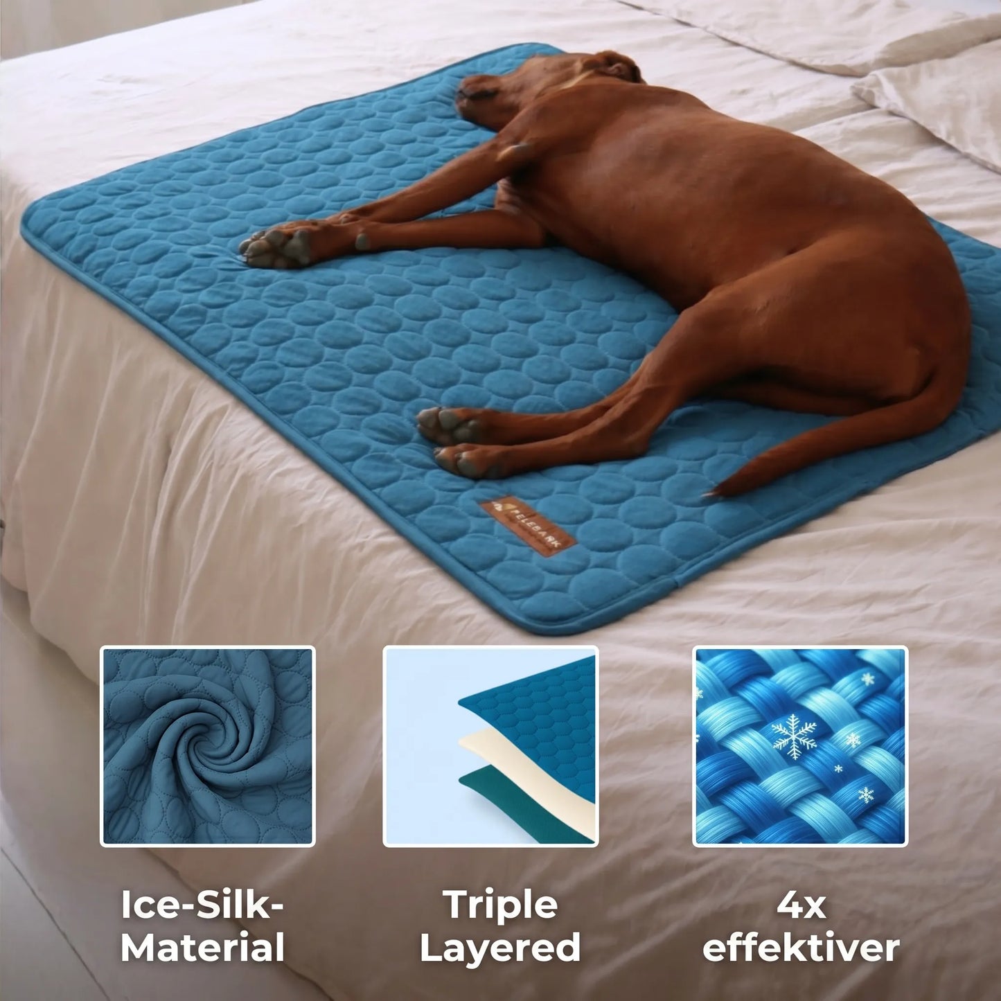 IceSilk™ Kühlmatte für Hunde