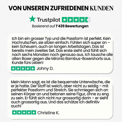 Bambus-Boxer, die deinen Tag verändern.