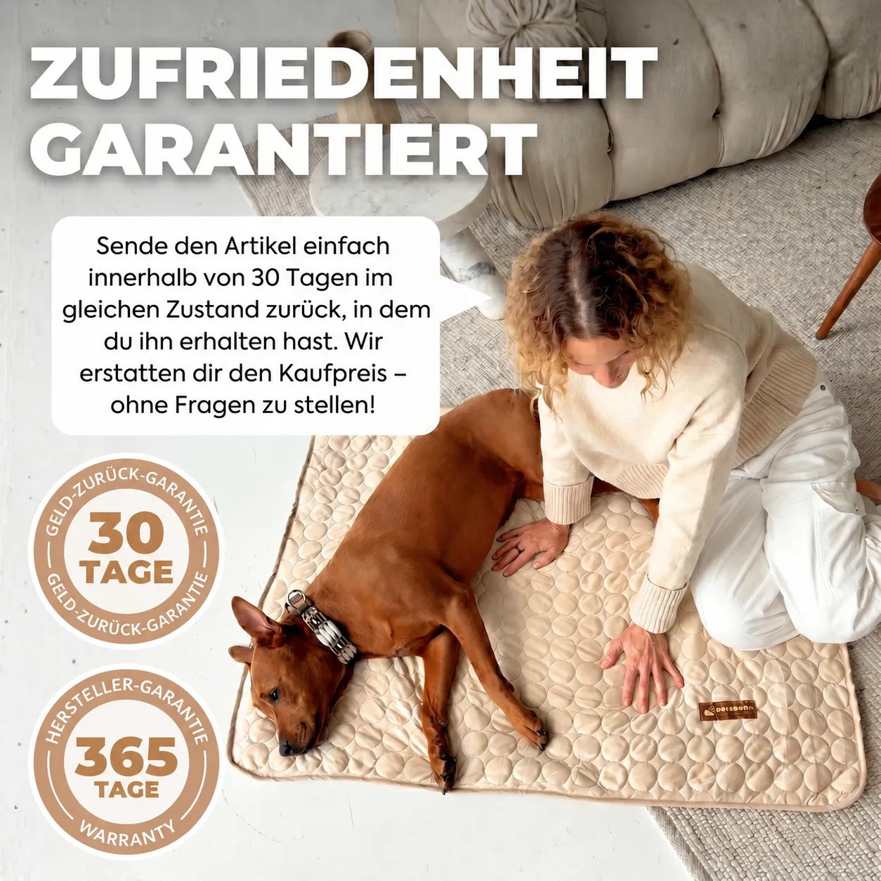 IceSilk™  Kühlmatte für Hunde