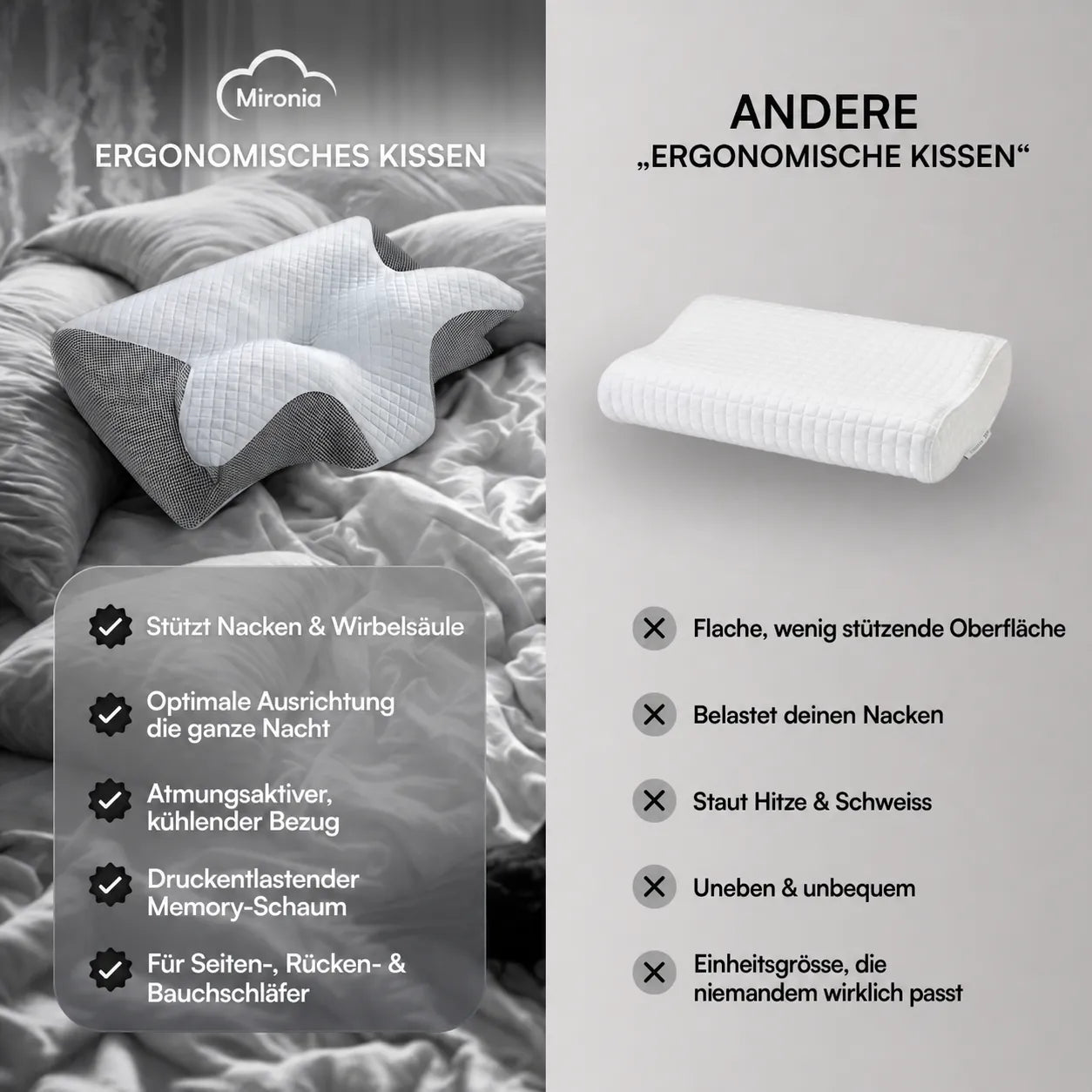 CloudAlign™ Kissen