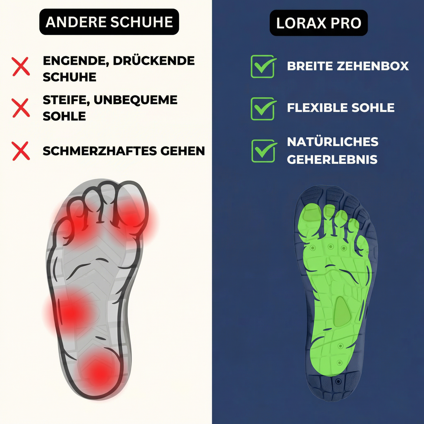 Lorax Pro - Endlich schmerzfrei aufstehen.