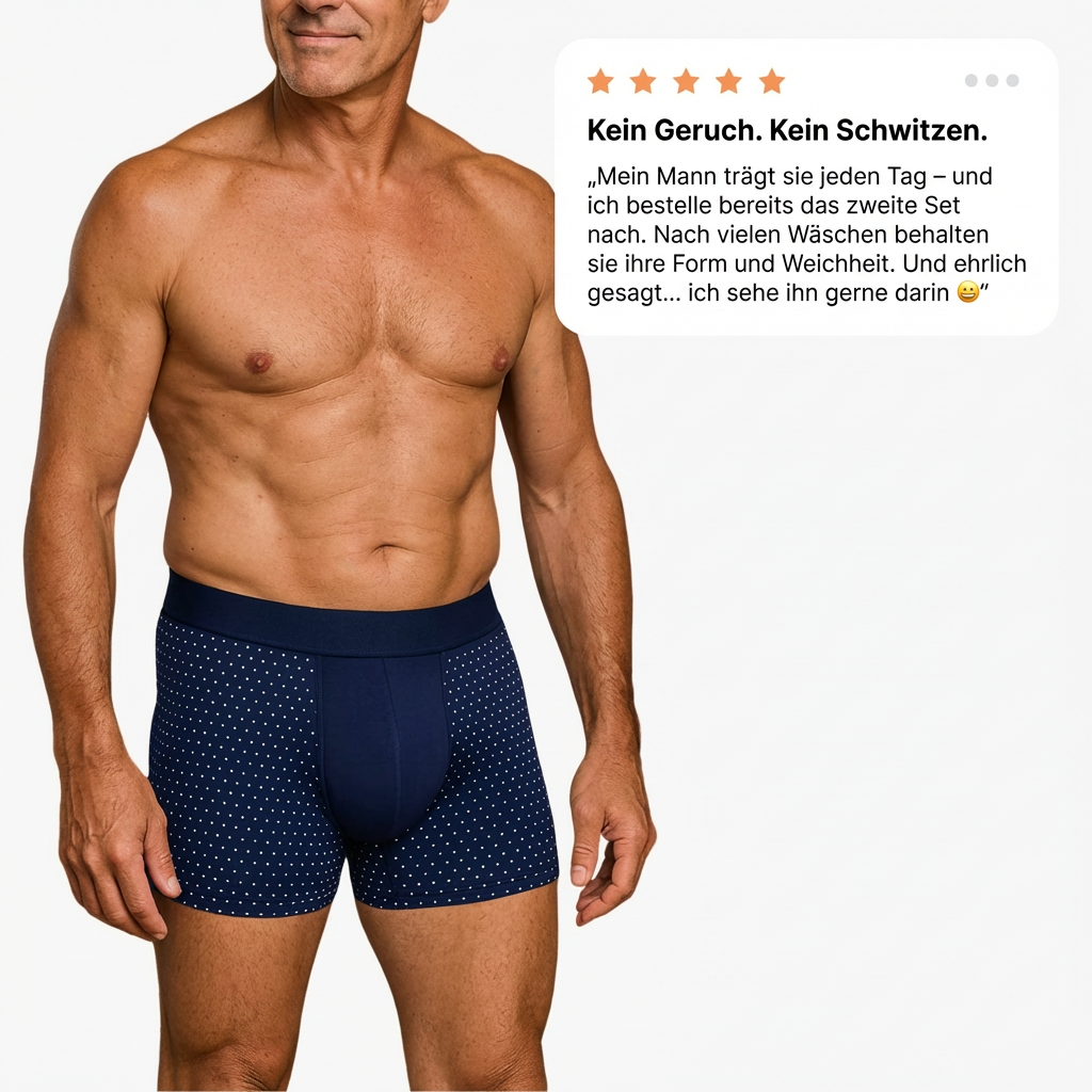 Bambus-Boxer, die deinen Tag verändern.