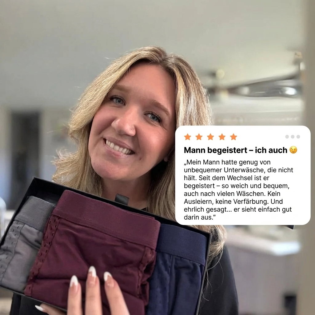 Bambus-Boxer, die deinen Tag verändern.